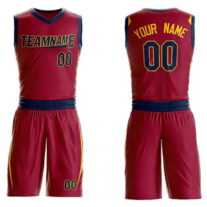 Ensemble de maillot de basket-ball pour hommes, sans manches, séchage rapide, 100% polyester, impression par transfert thermique, logo d'équipe personnalisé 3D - Product Image 5