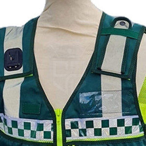 Chaleco de Seguridad Reflectante de Alta Visibilidad para Construcción, Chaleco de Seguridad de Alta Visibilidad en Oferta - Product Image 3