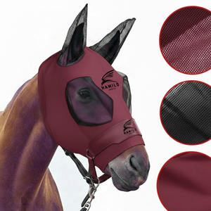 Máscara Antimoscas para Caballos, Cómoda y Transpirable, con Orejas y Cubiertas de Malla para los Ojos, de Alta Calidad y Gran Venta - Product Image 4
