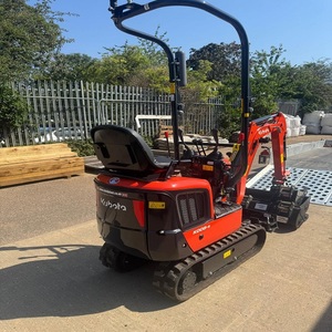 Mini-excavatrice Kubota K008-5 d'occasion, moteur diesel, petite pelle sur chenilles, prix avantageux, machine fiable à vendre. - Product Image 4