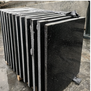 Grande dalle de granit noir galaxie naturel - Design moderne pour usage en villa, surface polie, marque STONEMINES INTERNATIONAL - Product Image 3