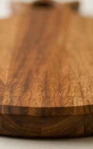 Tabla de servir de madera de mango con forma de granada de lujo, tabla de cortar moderna y novedosa, elegante bandeja decorativa para queso - Product Image 2