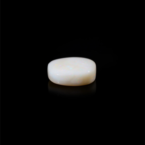 Natural White Opal Raw Gemstone 12.75 Carat Certified Wholesale 20mm - Product Image 3