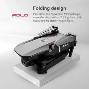 E88 Pro Beginner-Friendly Folding Drone Brushless Motor Dual <b>Camera</b> <b>Remote</b> <b>Control</b> Smart Hover 4K HD WiFi - Product Image 4