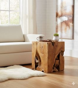 TEAK ROOT CUBE COFFEE <b>TABLE</b> - Product Image 4