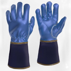 Custom <b>Fire</b> Resistant Welding Gloves Premium Leather Safety Gloves for Professional Industrial Workers - Product Image 5