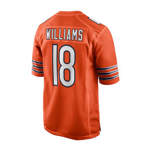 Maillot de football américain personnalisé respirant grande taille à manches courtes avec impression numérique - Couleurs et design personnalisables en gros - Product Image 6