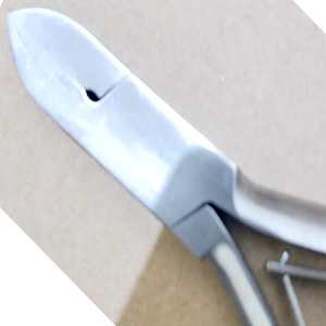 Cortauñas Profesional de Acero Inoxidable de Alta Resistencia con Mandíbula Recta, Tijeras Manuales para Cortar Uñas, Podología, Cuidado de los Pies, Mandíbula Ancha - Product Image 6