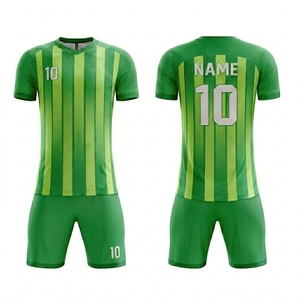 Uniforme de football unisexe respirant, séchage rapide, léger, évacuation de l'humidité, design personnalisé, matière 100% polyester - Product Image 1