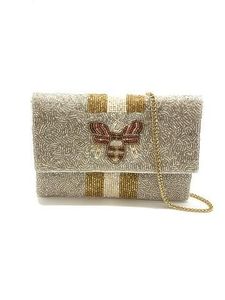 Bolso de hombro con cuentas hecho a mano por diseñador para mujer, accesorios de moda a la última moda al mejor precio - Product Image 6