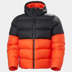 Veste d'hiver matelassée pour homme, personnalisée, épaisse, chaude, à capuche, style bubble coat, élégante, pour l'extérieur, avec rembourrage en polyester épais - Product Image 1