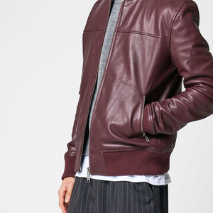 Vestes en cuir pour hommes, sur mesure, décontractées, pour l'hiver, de haute qualité, entièrement tendance, en cuir de vachette, fabriquées pour l'hiver. - Product Image 4