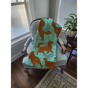 Ruby Cavalier Spaniel Quilted <b>Throw</b> Blanket 50x60 Artwork Pattern Soft Lightweight Bed <b>Couch</b> Sofa <b>for</b> Pets - Product Image 4