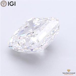 Diamante Cultivado en Laboratorio CVD con Certificado IGI, 3.50 Quilates, Claridad VS1, Color D, Corte Asscher, Perfecto para Anillo de Compromiso - Product Image 3
