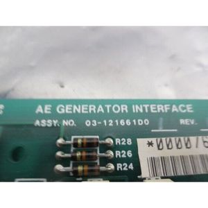 อินเทอร์เฟซเครื่องกำเนิดไฟฟ้า AE รุ่น 03-121661D01 ASM PCB, REV - อุปกรณ์และอะไหล่เซมิคอนดักเตอร์ระดับโลกที่เชื่อถือได้ - Product Image 4