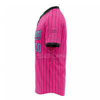 Maillot de softball pour homme le plus vendu – 100 % polyester, coupe athlétique régulière, anti-humidité, respirant, écologique, manches courtes