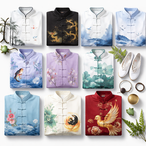 Uniformes de Tai Chi sur mesure en gros, fabricant OEM direct d'usine pour les commandes en gros - Product Image 5
