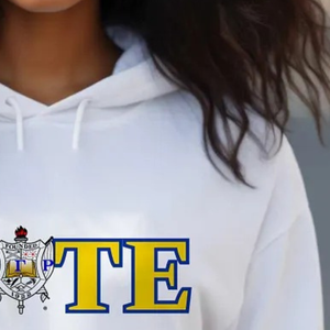 Sudadera con Capucha Estampada de Moda Sigma Gamma Rho VOTE para Mujer, Sudadera Casual con Letras Griegas, Ropa Urbana Personalizada - Product Image 4