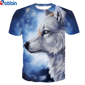 Camiseta de Manga Corta para Hombre con Estampado 3D por Sublimación, Diseño Nuevo, Superventas, Spandex/Poliéster, Estilo Hip Hop, Corte Regular - Product Image 5