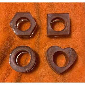 Anneaux de serviette en résine pour accessoires de table de restaurant - Product Image 6