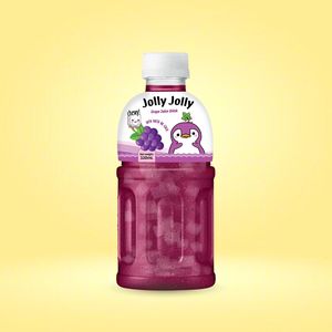 Fabricant vietnamien de boisson au jus de Nata de Coco 320ml en bouteille PET, saveurs fruits tropicaux (lychee, noix de coco, raisin), OEM, marque privée - Product Image 4
