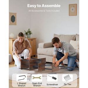 Scaffale per Piante a 7 Livelli, 166 cm di Altezza, con Luci per Coltivazione Indoor, 3 Timer, Set di 2 Supporti Angolari in Metallo e Vasi Intelligenti - Product Image 3