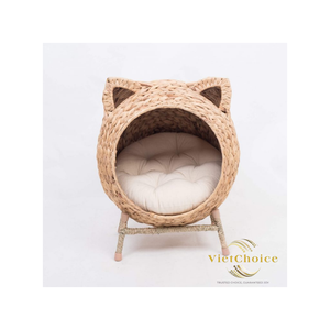 Panier pour chat en herbe marine naturelle, niche écologique pour petits animaux - Product Image 3