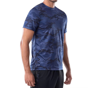 T-shirt tendance à la dernière mode, respirant, coupe ample, prix bas, impression personnalisée, motif lettres, 100% coton pour hommes - Product Image 3