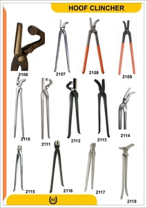 Kit d'outils vétérinaires professionnels et durables pour le soin des sabots des chevaux, outils de ferrage, entretien des sabots, soins des chaussures, animaux de grande taille, acier inoxydable - Product Image 4
