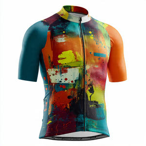 Conjunto de Ropa de Ciclismo para Hombre, Jersey de Ciclismo Ligero de Manga Corta con Compresión, Conjunto de Ropa de Ciclismo Personalizada - Product Image 6