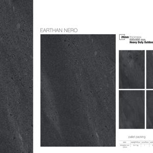 กระเบื้องพอร์ซเลนเนื้อหนา 20 มม. ลายหินอ่อนลักซ์ เนโร ขนาด 600x900 มม. ทนทาน กันลื่น เหมาะสำหรับปูภายนอกและห้องน้ำ - Product Image 5