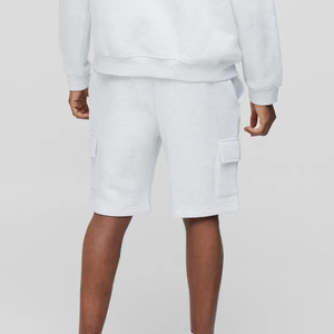 Pantalones Cortos Deportivos de Verano 2026, Transpirables, de Secado Rápido, Cómodos, de Color Sólido, 100% Algodón, Cintura Elástica para Hombre - Product Image 3