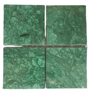 最优质的印度绿色大理石瓷砖，用于装饰室内地板墙面