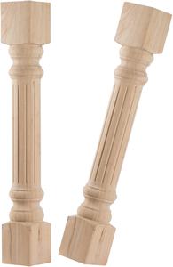 ขาโต๊ะไม้ทรงกลมแบบหนาสำหรับตู้ครัว เฟอร์นิเจอร์กลางแจ้ง และห้องนั่งเล่น - เสาค้ำแข็งแรง - Product Image 3