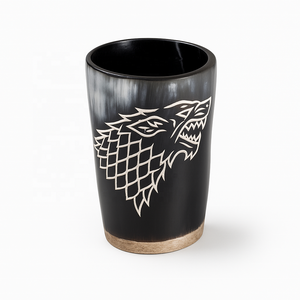 Cuerno Vikingo Artesanal de Cuerno Natural de Alta Calidad, 200-250ml, 6 Pulgadas, Estilo Vintage, Regalo Empresarial, Apto para Lavavajillas, para Bebidas Frías - Product Image 5