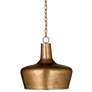 Hot Selling Copper Bell Pendant <b>Light</b> Large Size Metal Shade Mounted <b>Indoor</b> Ceiling Fixture Handmade Pendant Lamp - Product Image 4