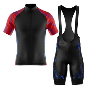 Ensemble Maillot et Cuissard de Cyclisme Personnalisé pour Homme – Manches Courtes Rembourrées, Séchage Rapide, Sublimé, Écologique et Respirant - Product Image 2