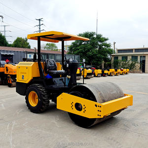 Kostenloser Versand Euro 5 EPA Hersteller 6 Tonnen Doppeltrommel-Vibrations walze mit voll hydraulischem System und Honda-Motor im Angebot - Product Image 5