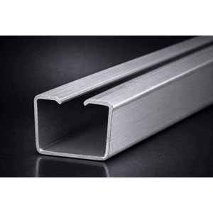 Système de quincaillerie pour porte coulissante en acier doux, cadre de support renforcé, rails galvanisés, design moderne, performance de roulement silencieuse - Product Image 2