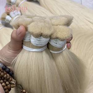 Produits en vrac en gros Extensions de cheveux en vrac de cheveux humains 100% soyeux droits non transformés vierges Vietnam cheveux en vrac - Product Image 6