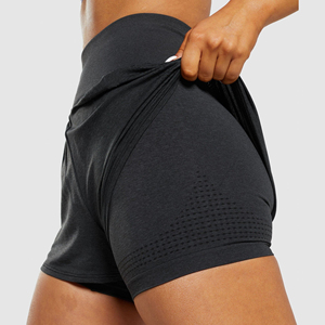 Shorts d'été décontractés respirants de haute qualité pour femmes 2026, en polyester et élasthanne, 1 pièce, service OEM, vente en gros - Product Image 3