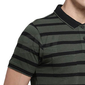 Chemises pour hommes respirantes et à séchage rapide, 100% coton, logo personnalisé imprimé, tissu polaire de haute qualité, manches courtes, style élégant - Product Image 5