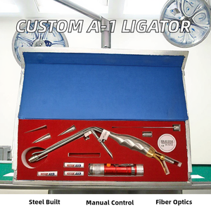 Best Price Single Head/Barrels Stomach Intestine Surgery Set Hemorrhoidal Suction Ligator Instrument Steel Manual by Dentavex - Product Image 6
