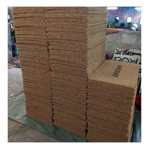 Tapis de porte en fibre de coco de qualité supérieure, antidérapant, avec dos en PVC, design touffeté fait à la main, lavable pour la maison et le bureau - Product Image 4