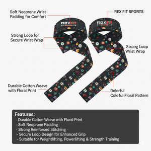 Correas acolchadas Rexfit Sport para barra de dominadas, soporte de brazo de alta resistencia para entrenamiento de core, elevaciones de piernas y equipo de ejercicio abdominal. - Product Image 5