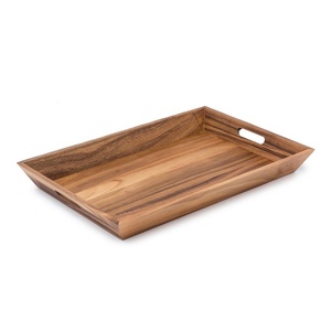 Bol à salade en bois écologique avec cuillère de service et bols de service - Vaisselle de luxe pour mariages - Product Image 6