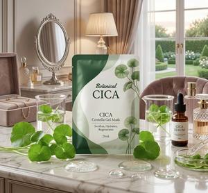 Mascarilla Facial Hidratante con Exosomas de Centella CICA, Marca Privada OEM, MOQ 4000 - Product Image 1