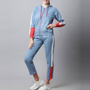 Chándal de Entrenamiento con Capucha para Mujer, Invierno, 100% Algodón, Material Suave y Transpirable, Diseño Flexible, para Gimnasio - Product Image 5