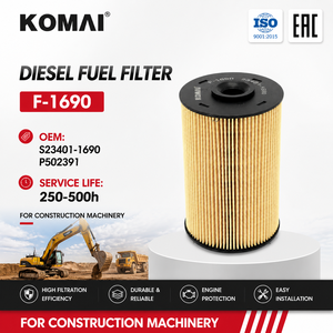 Filtre à carburant diesel KOMAI S23401-1690 P502391 FUL068 23304EV093 C-4182 FF5733 B222100000701 pour HINO E13C/P11C - Product Image 1