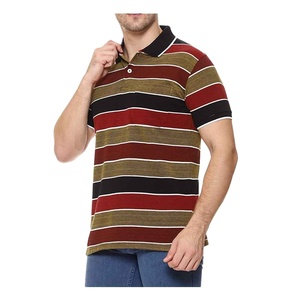 Polo homme de qualité supérieure, finement conçu, texture durable, parfait pour toutes les occasions, design tendance, vêtements décontractés. - Product Image 6